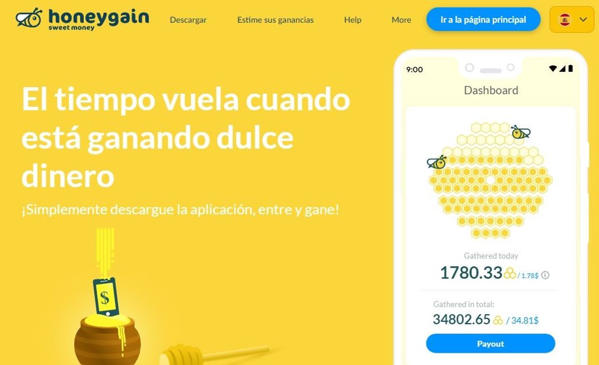 App Honeygain: INGRSO PASIVO - SIN ESFUERZOS!