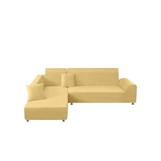 TAOCOCO Funda para sofá en Forma de L Funda elástica elástica 2