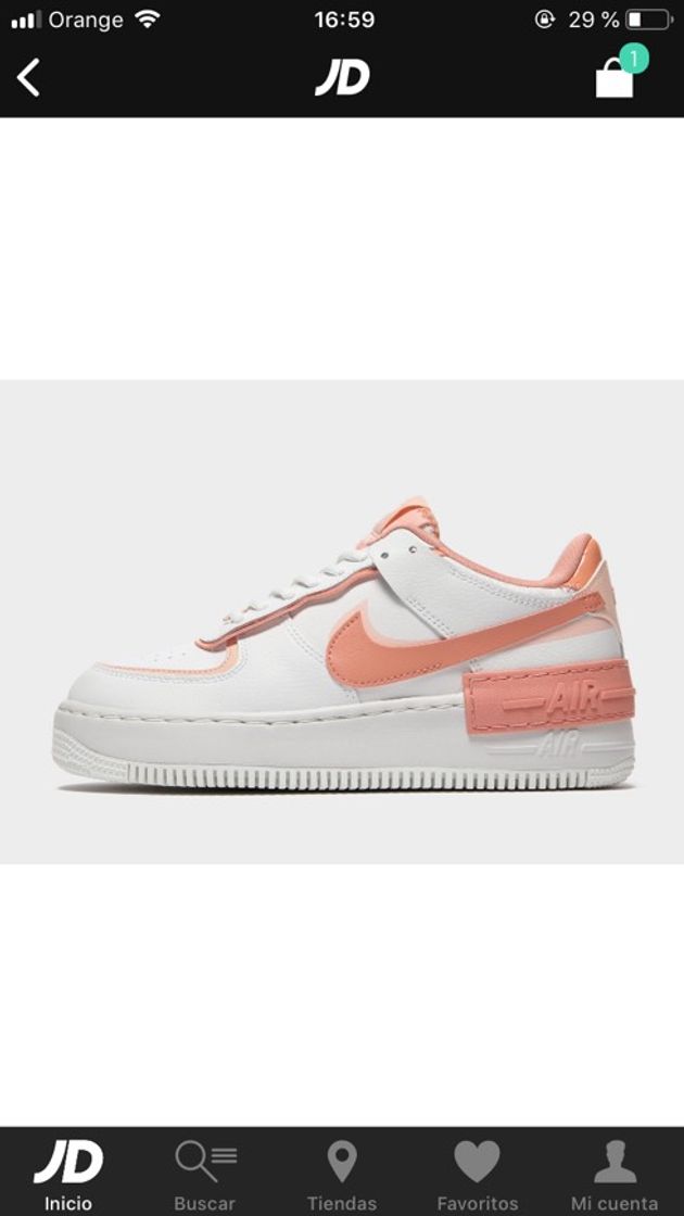 Compra Nike Air Force 1 Shadow para mujer en Blanco