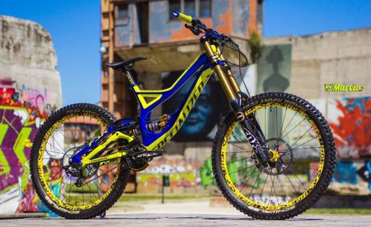 Specialized Demo 8 2k14 Indigo/FluorYellow - Pinterest