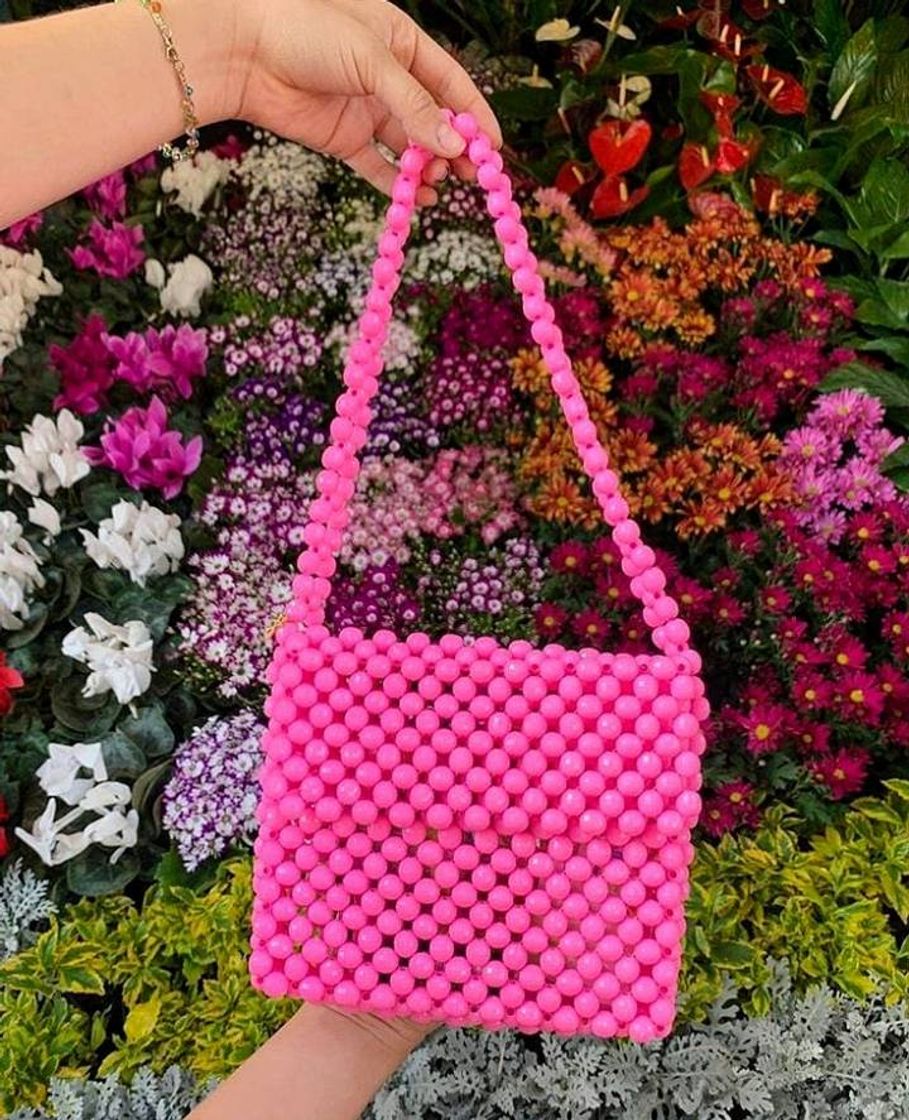 Moda Bolsa de lado rosa 