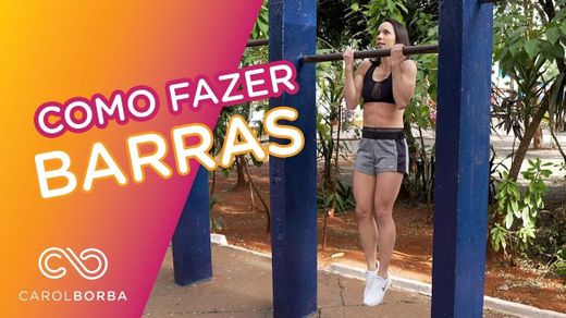 Treino de barra fixa para iniciantes - Carol Borba - YouTube