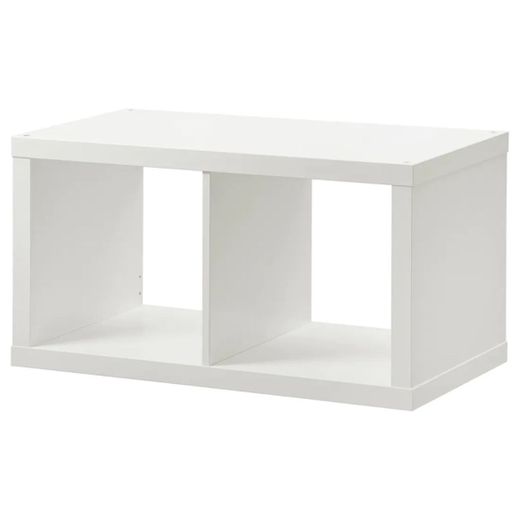 KALLAX Estantería, blanco, 77x42 cm - IKEA