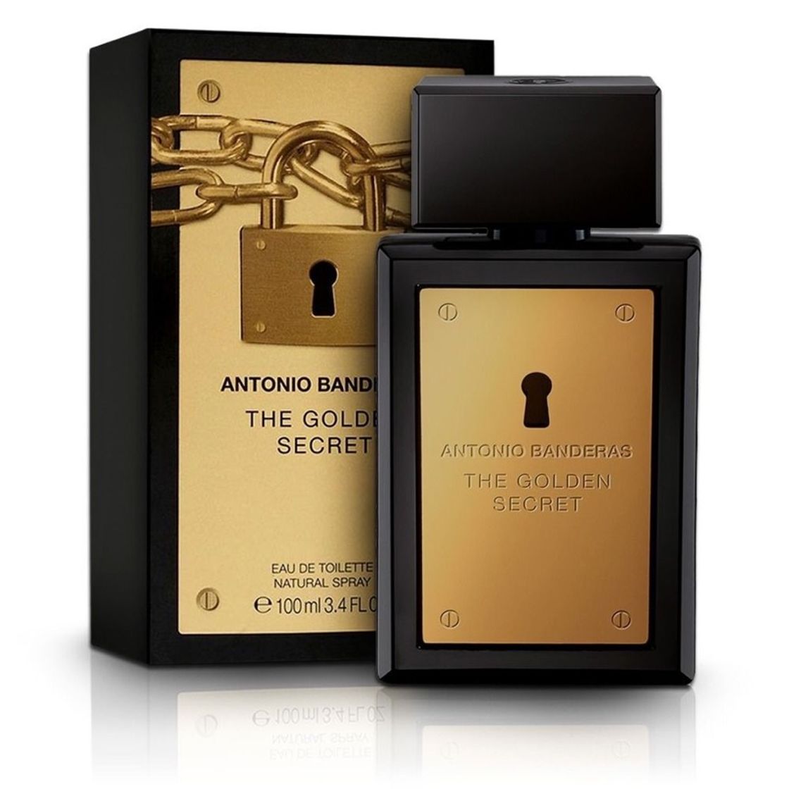 Moda The Golden Secret Antonio Banderas Masculino Eau de Toilette