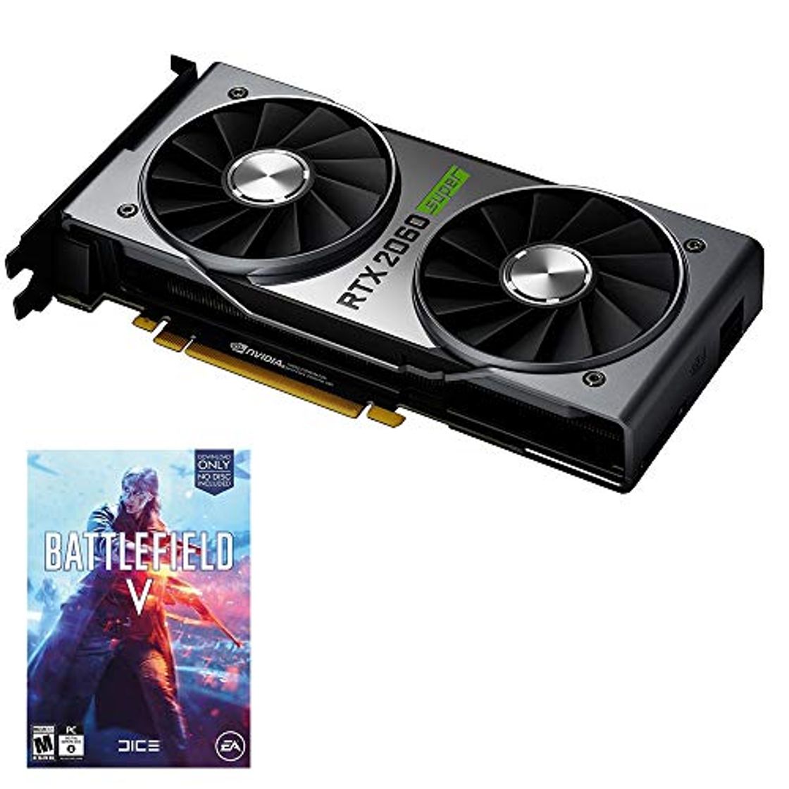 Social NVIDIA GeForce RTX 2060 Super Founders Edition – 8GB GDDR6 – 2176