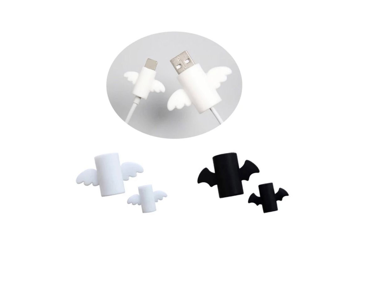 Social Protector de cable en forma de alas de ángel 👼🏻