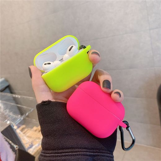 AirPods neon 