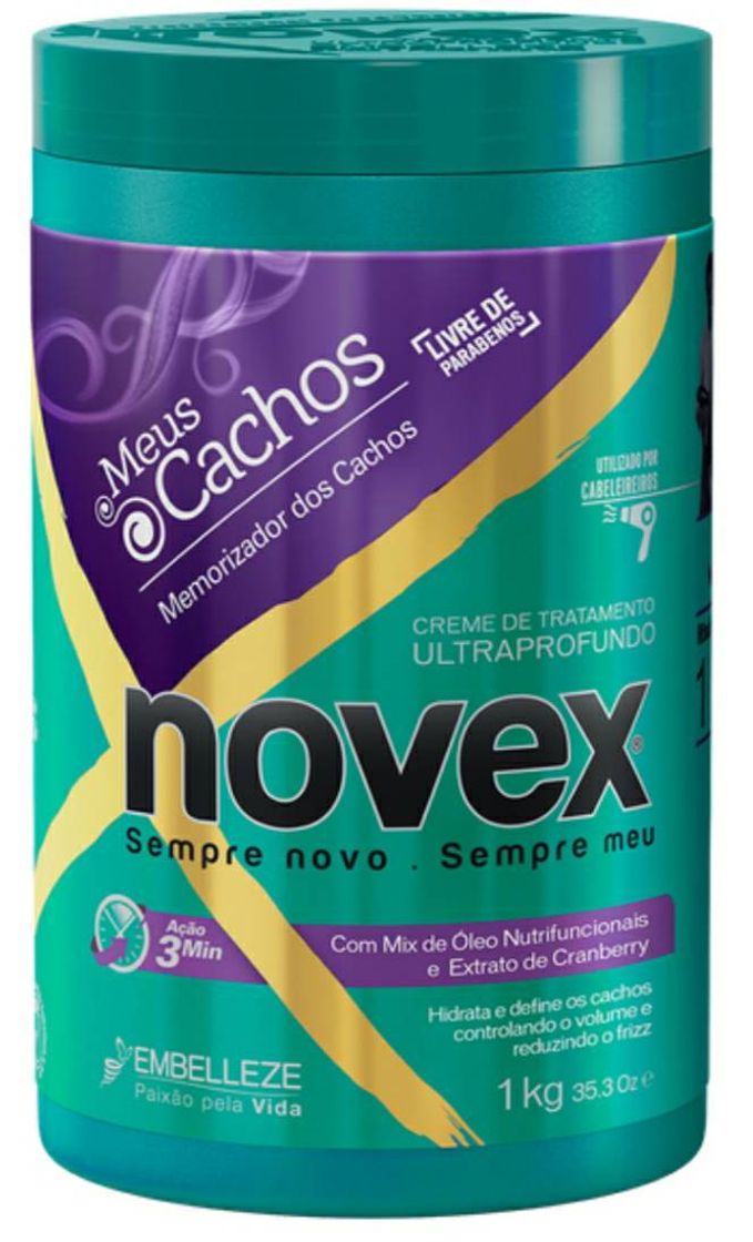 Fashion Creme de Tratamento Novex Meus Cachos de Cinema - Embelleze