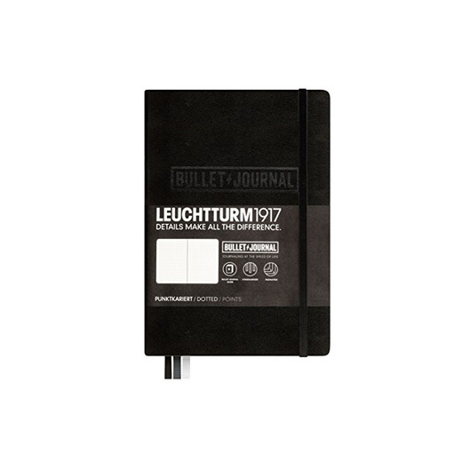 LEUCHTTURM1917 346703 Bullet Journal Libreta, Medium