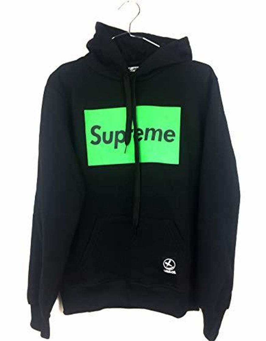 Fashion Uissos Sudadera Supreme Capucha Moda para Hombre Estilo Casual Invierno