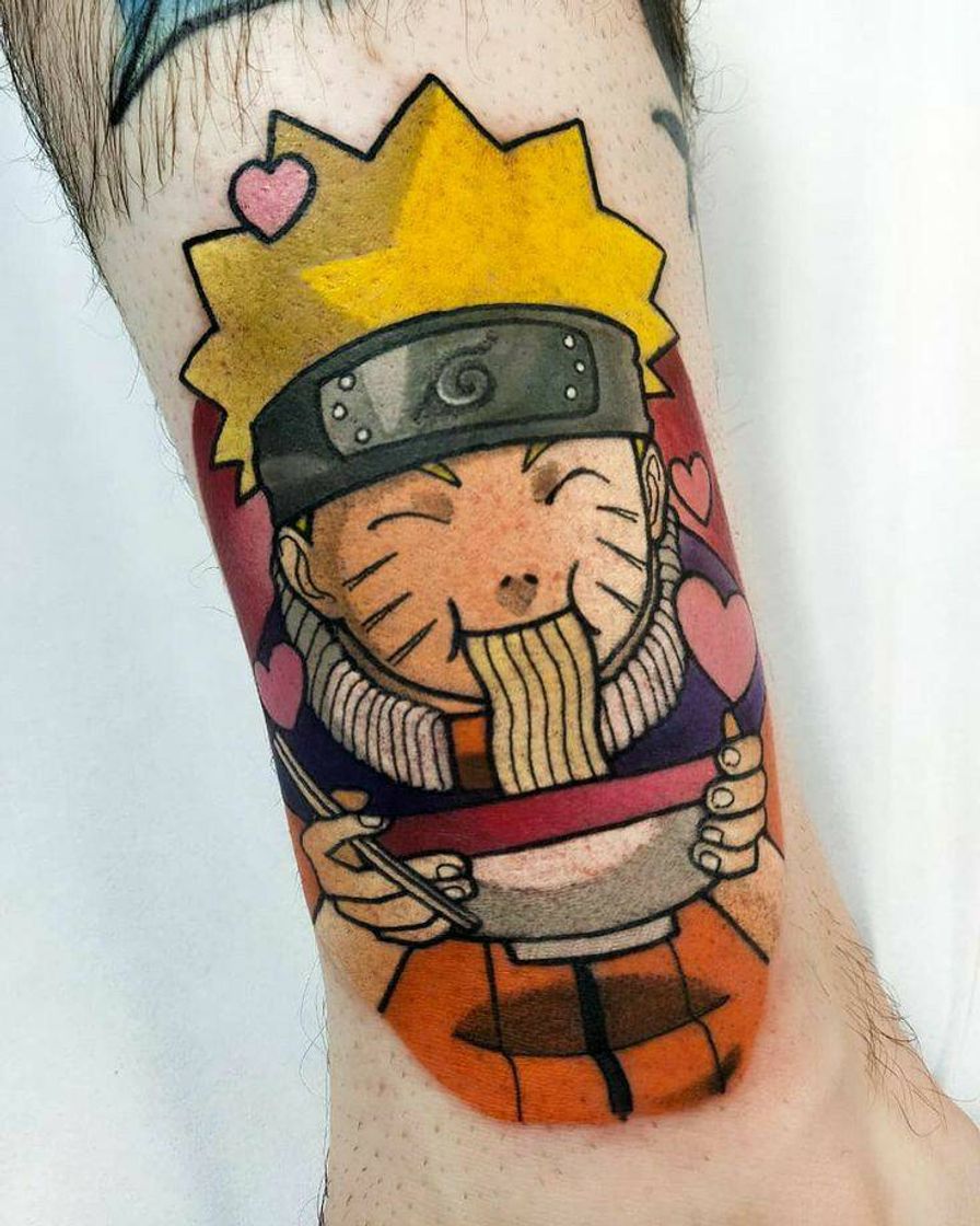 Tatuagem de naruto Uzumaki