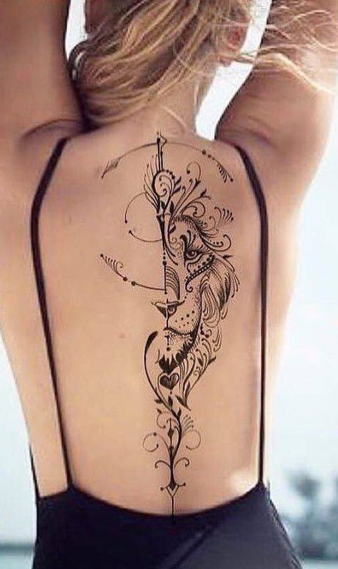 Fashion Tatuagem feminina