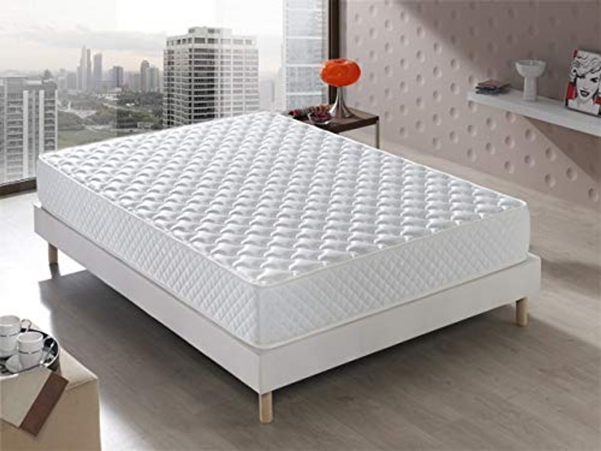 Social Colchón Senator Viscoelástico 90x190x20 cm. Confort de Hotel, Reversible