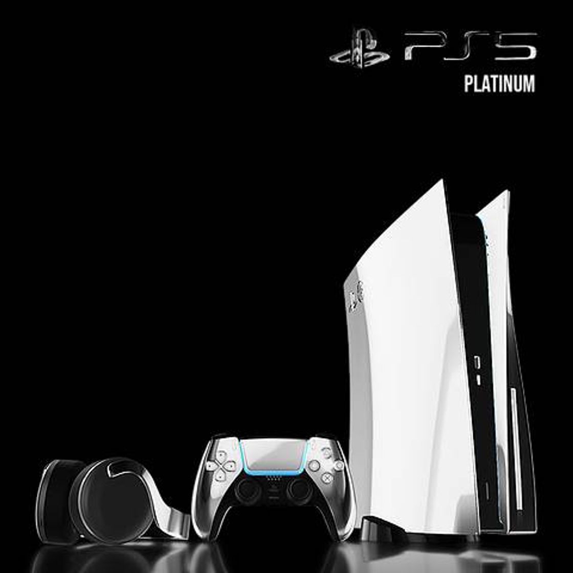 Social Luxury Limited Edition Platinum Playstation 5 