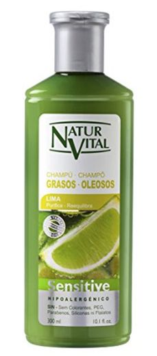 NaturVital Champú Sensitive Cabellos Grasos