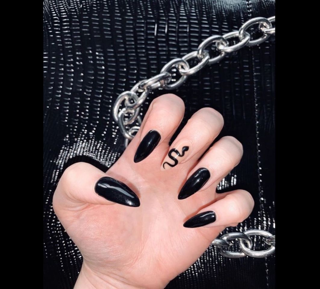 Fashion Unhas inspiração cobra