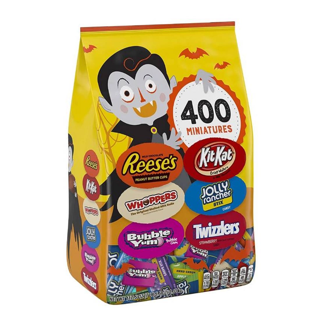 Moda HERSHEY'S Bulk Halloween Candy Variety Mix 