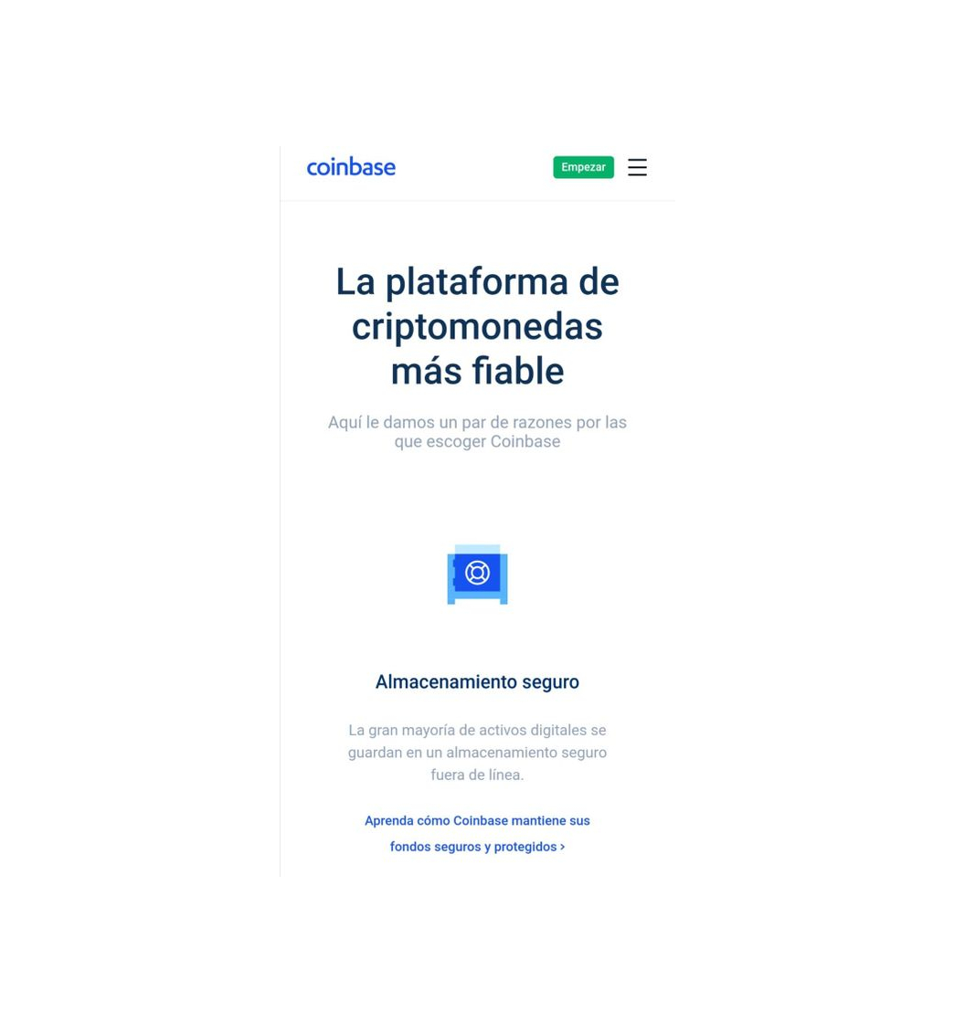 Product Llevo un tiempo usando Coinbase