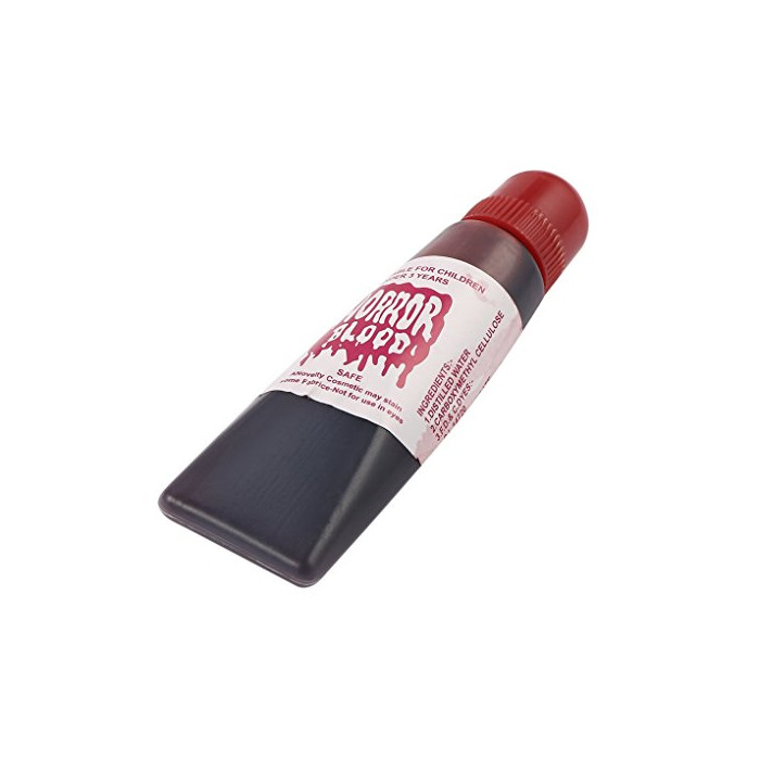 Elemento de la categoría hogar F-blue Juguete Rojo Broma Sangre Falsa Gel Tubo Horror Partido de Halloween