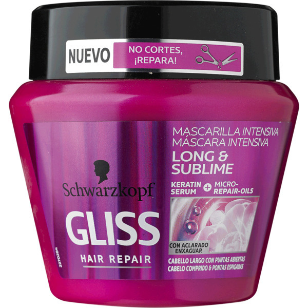 Moda Gliss hair repair mascarilla intensiva