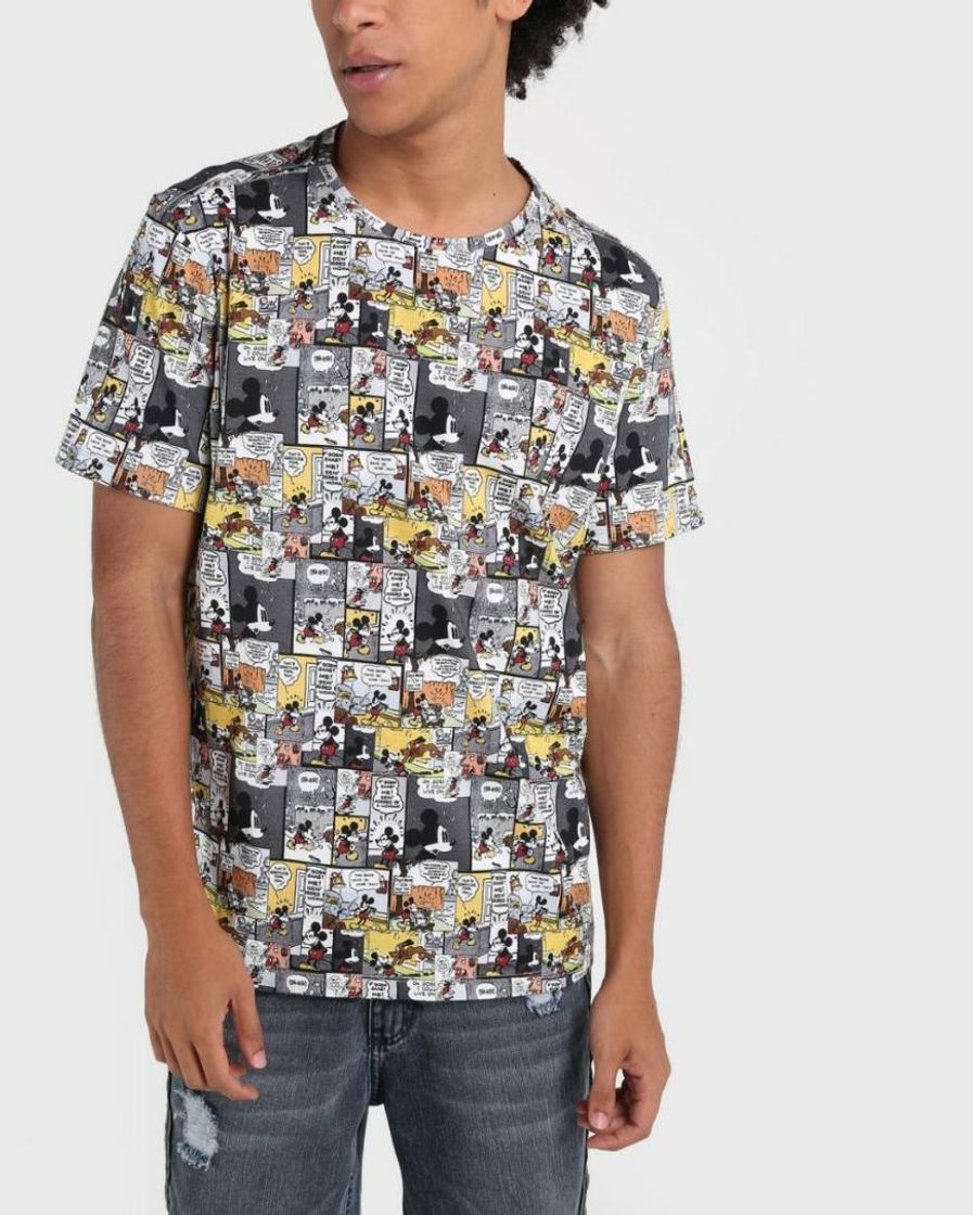 Fashion Camiseta HQ Mickey Mouse 