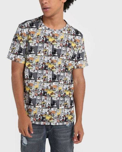 Camiseta HQ Mickey Mouse 