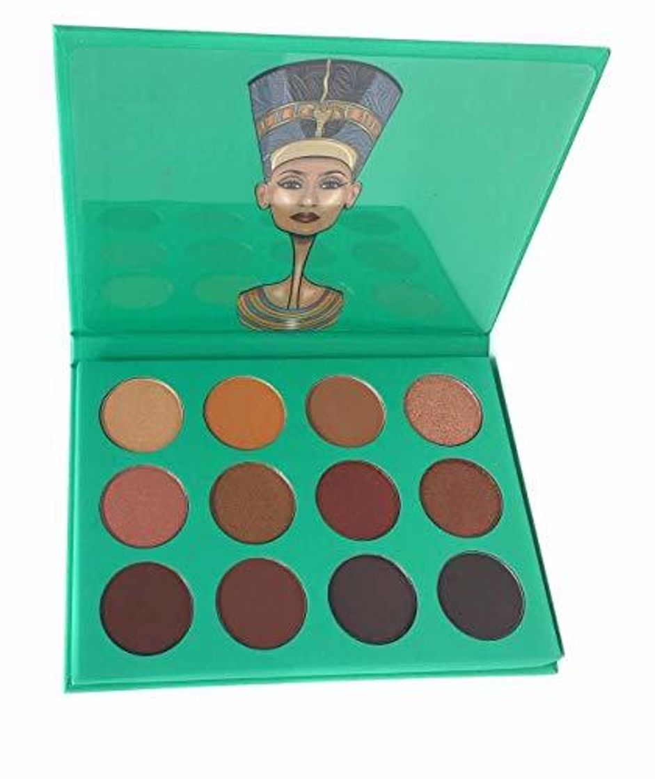 Social juvias lugar la Nubian verde por Juvia de paleta de sombra de