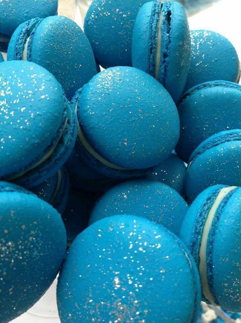 Fashion Blue Macarons