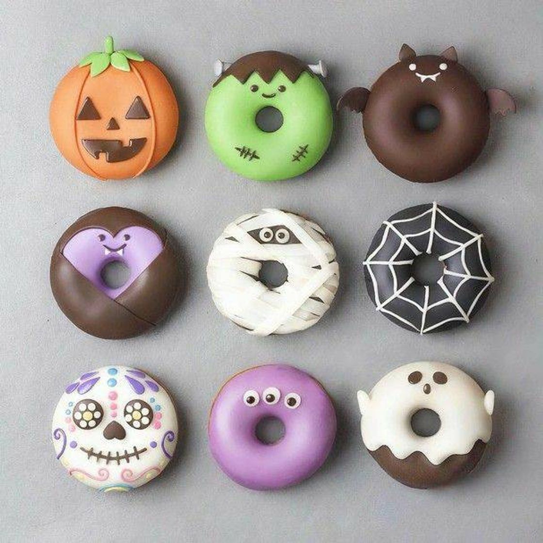 Social Halloween Donuts