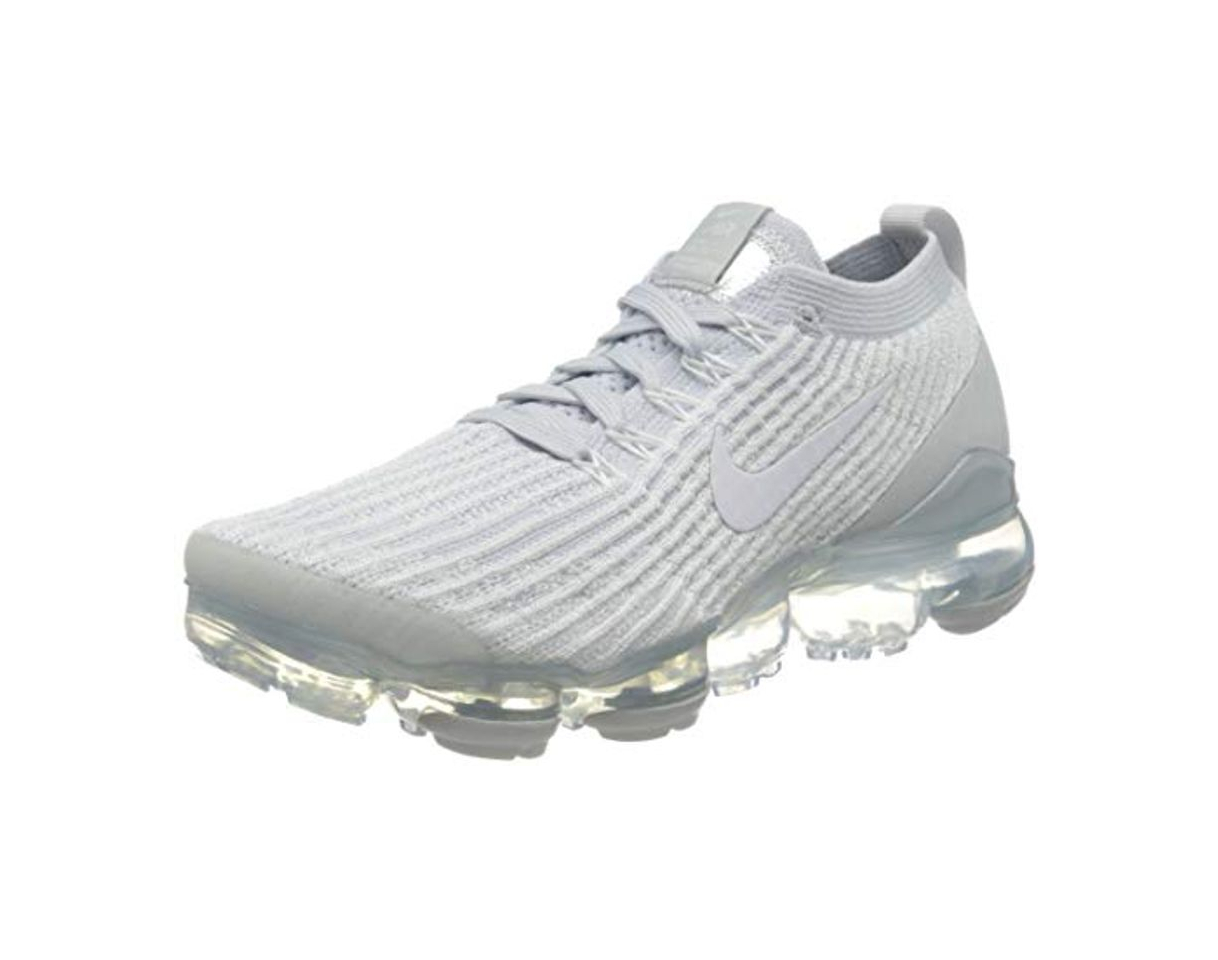 Social Nike W Air Vapormax Flyknit 3, Zapatillas de Atletismo para Mujer, Blanco