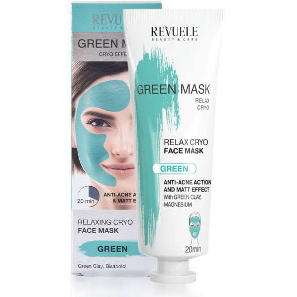 Moda REVUELE
Máscara Green Efecto Cryo Anti-Acné