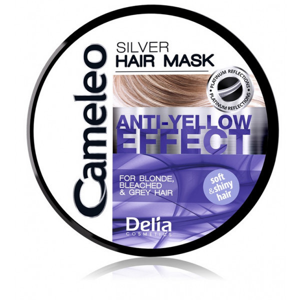 Moda CAMELEO
Silver Mascarilla Color Anti-Yellow Cabello Teñido