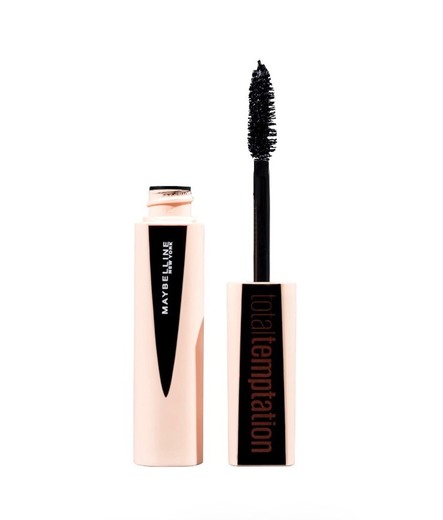 Máscara de pestañas total temptation maybelline negro 