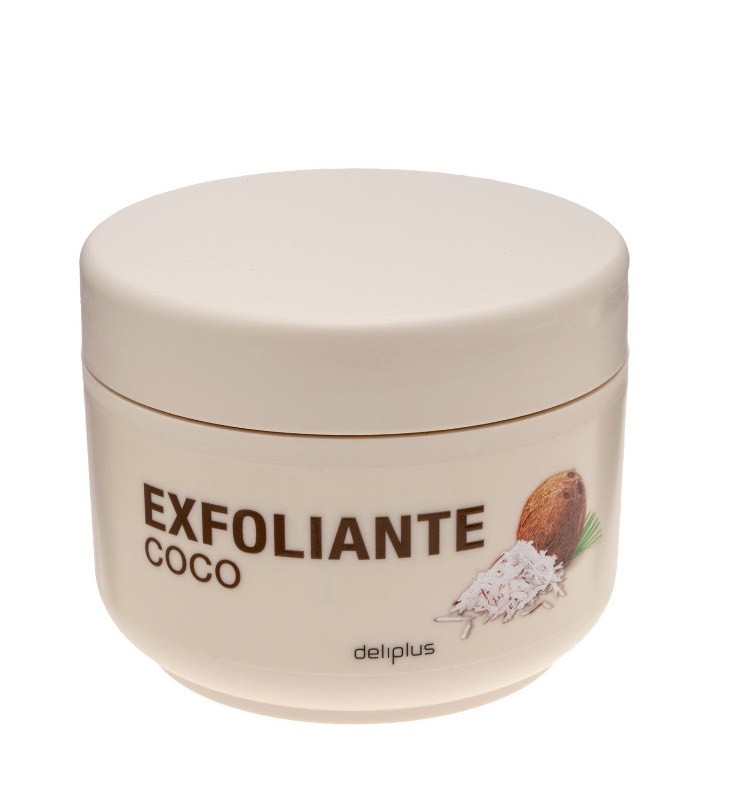 Moda Exfoliante corporal con partículas de coco Deliplus 