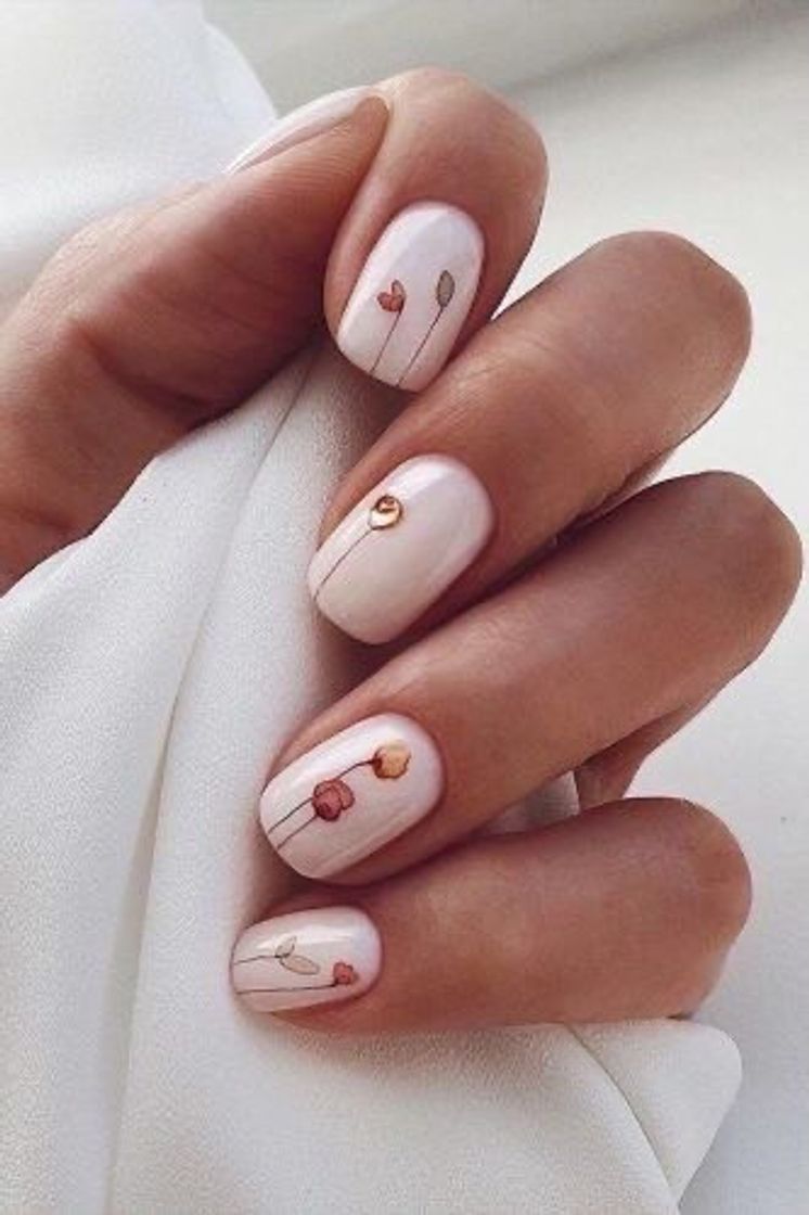 Moda Flower nails 🌸