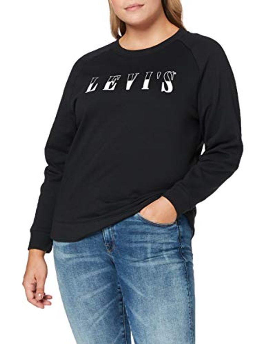 Moda Levi's Plus Size Pl Relaxed Graphic Crew Sudadera