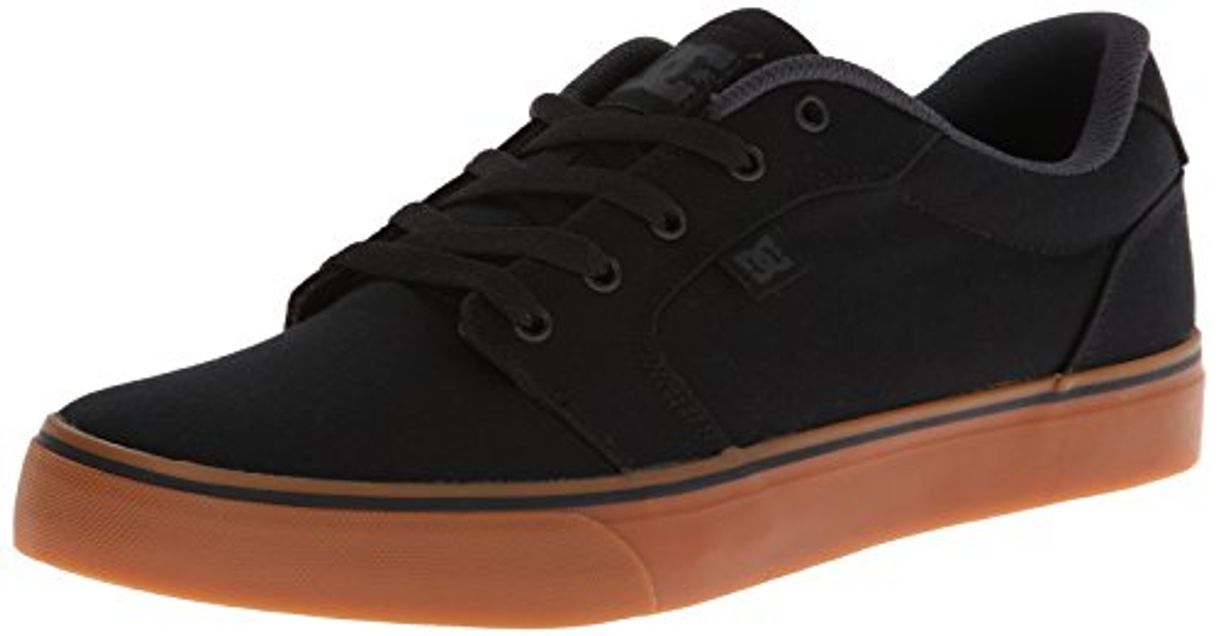 Moda DC Shoes Anvil, Zapatillas para Hombre, Black