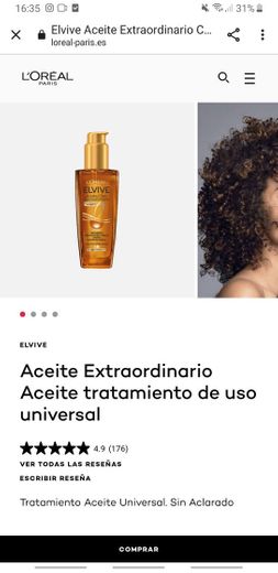 Elvive Aceite Extraordinario Cuidado del cabello Aceite tratamiento ...