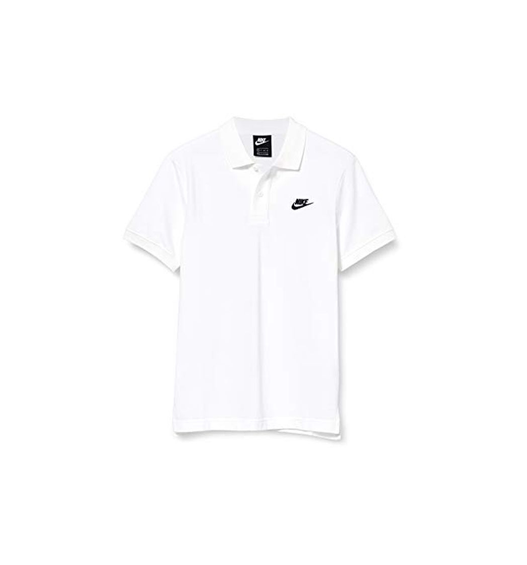 Moda NIKE M NSW CE Polo Matchup Pq Polo Shirt, Hombre, White