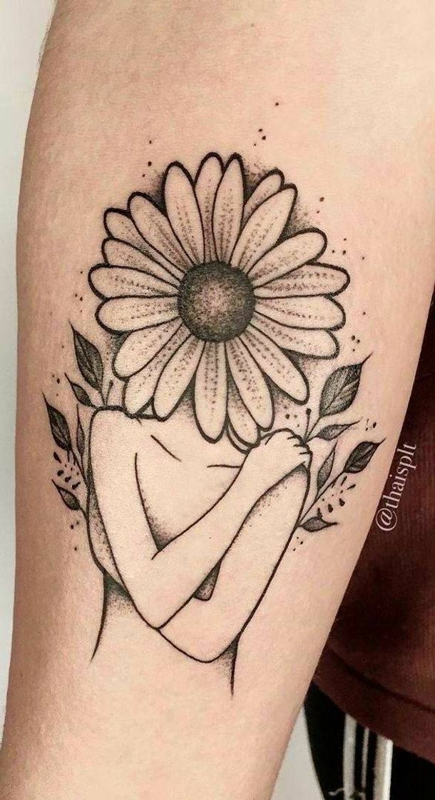 Moda Tatoo girassol🌻