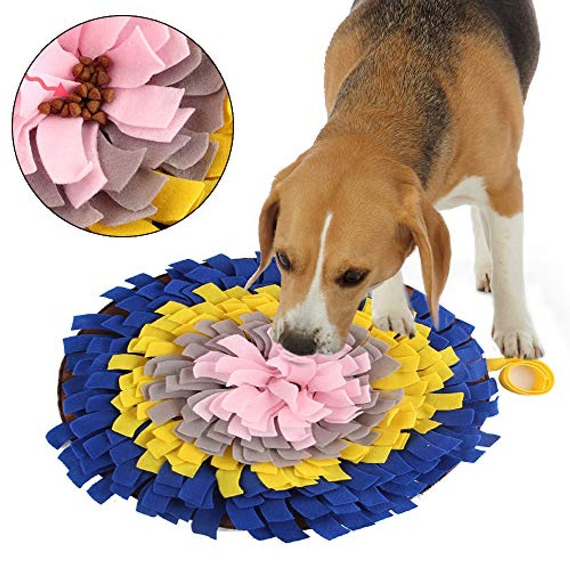 Product IEUUMLER Alfombrilla de alimentación Tapete de Entrenamiento Manta de Nariz Las Habilidades Naturales de forrajeo para Perros IE116