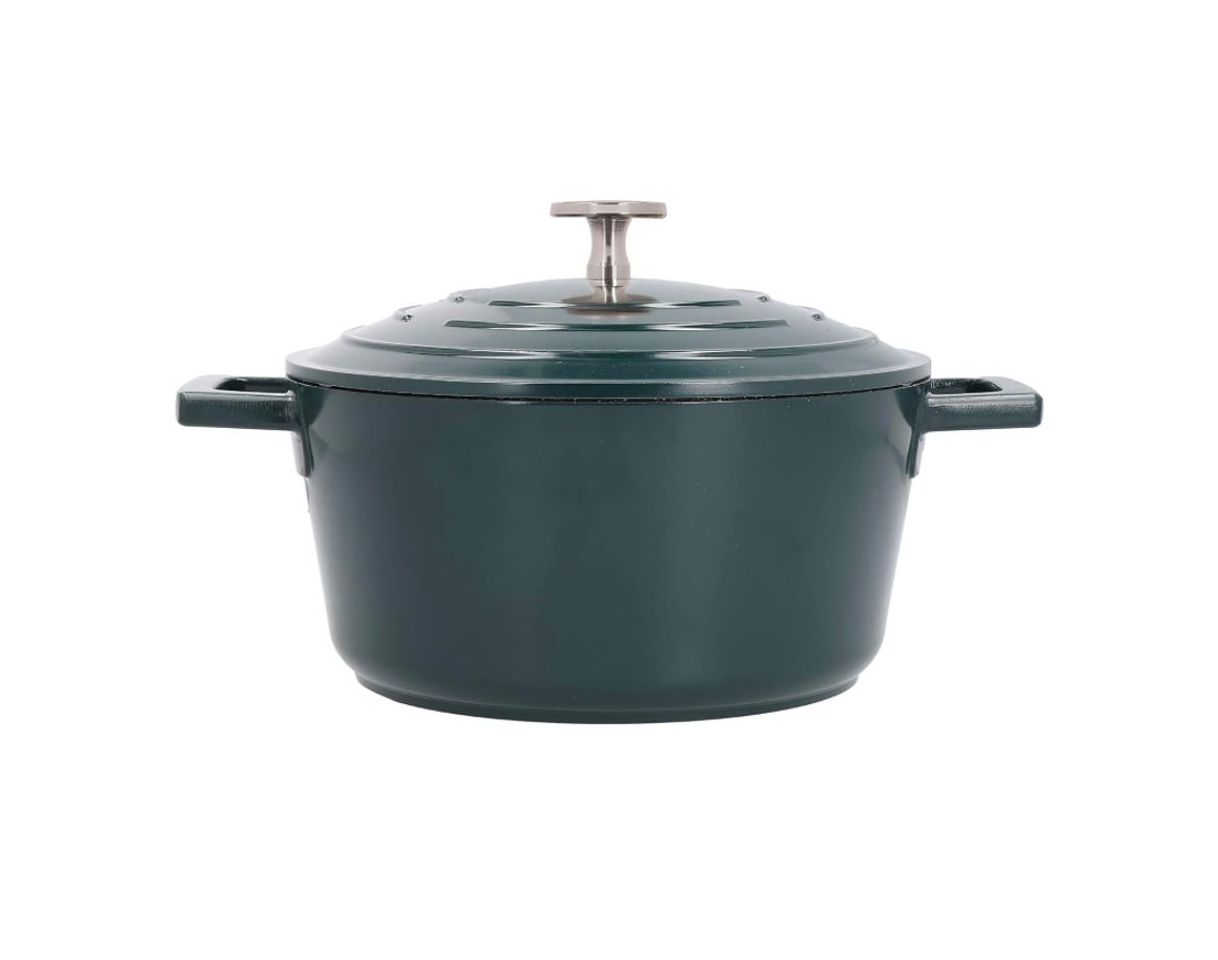 MasterClass Small Casserole Dish with Lid, Lightweight Cast Aluminium, Induction Hob and