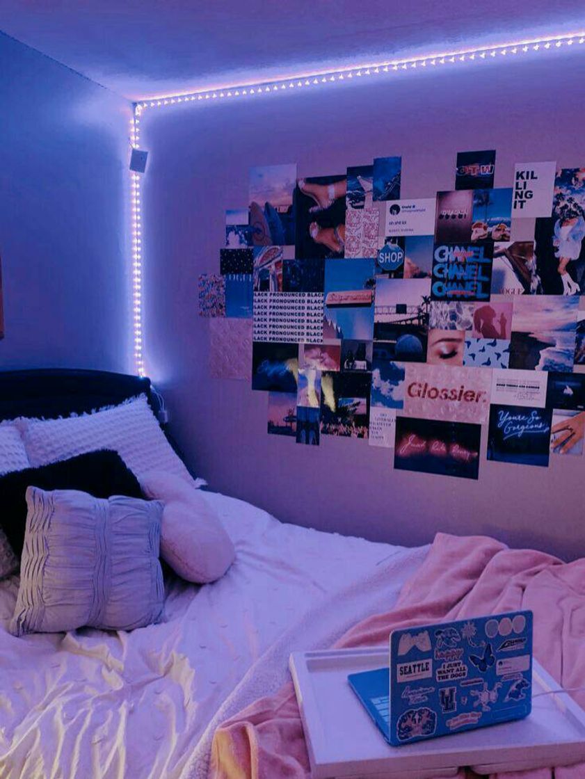 Fashion Quarto com luz de led 