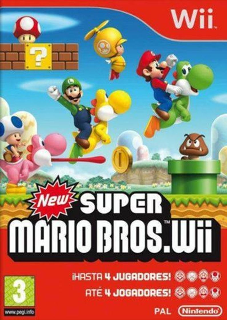 Videojuegos New Super Mario Bros. Wii