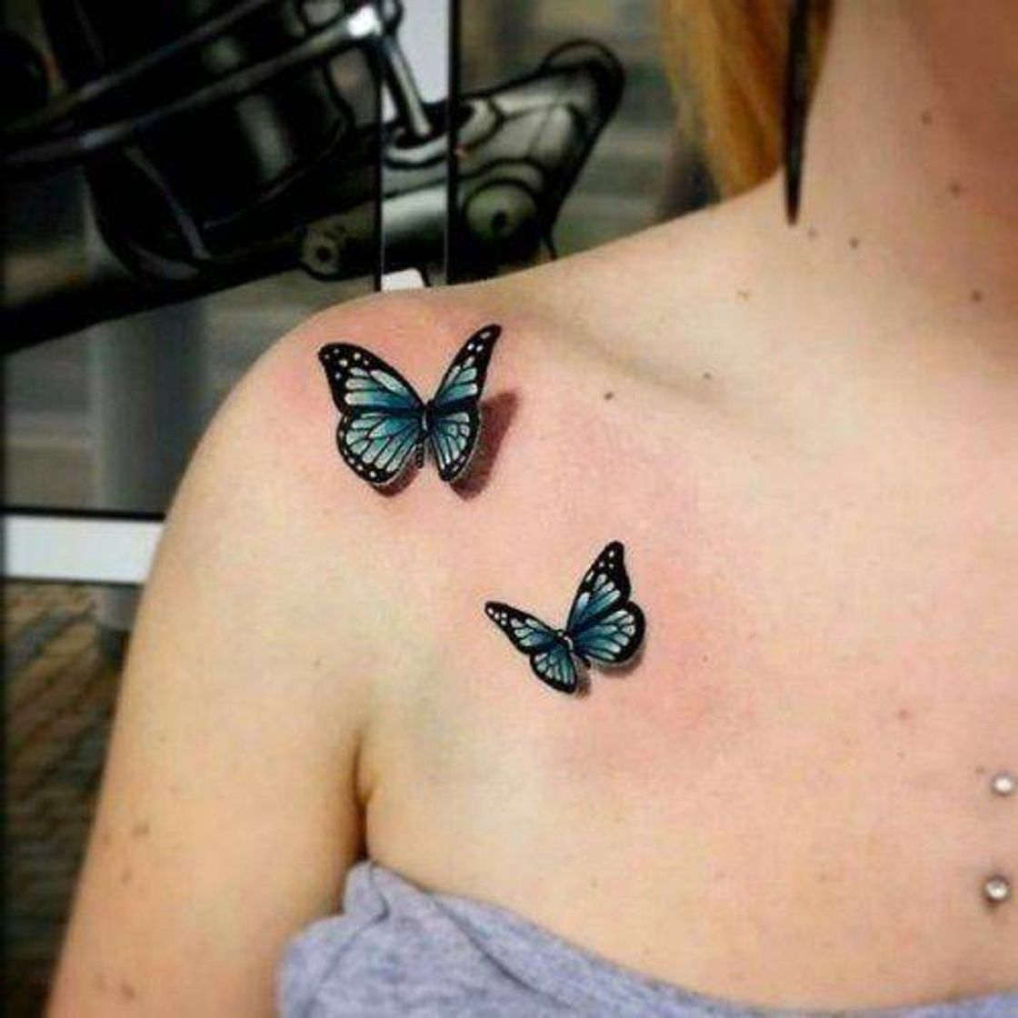 Moda Tatu borboleta 🦋