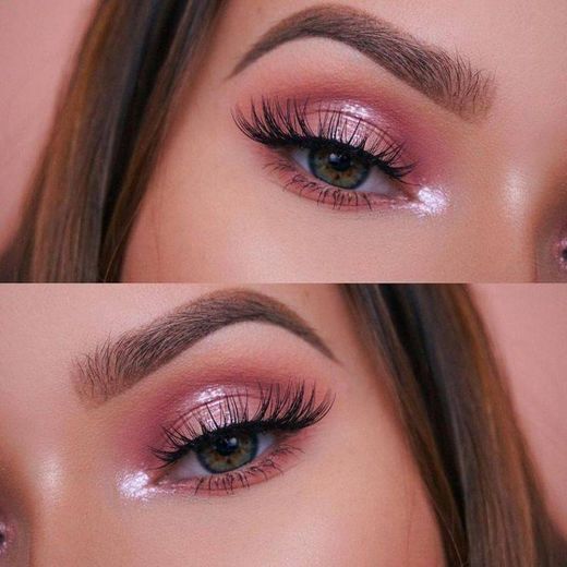 Make rosé com ponto de luz