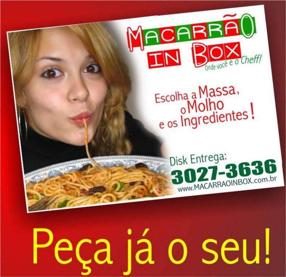 Restaurantes Macarrão In Box