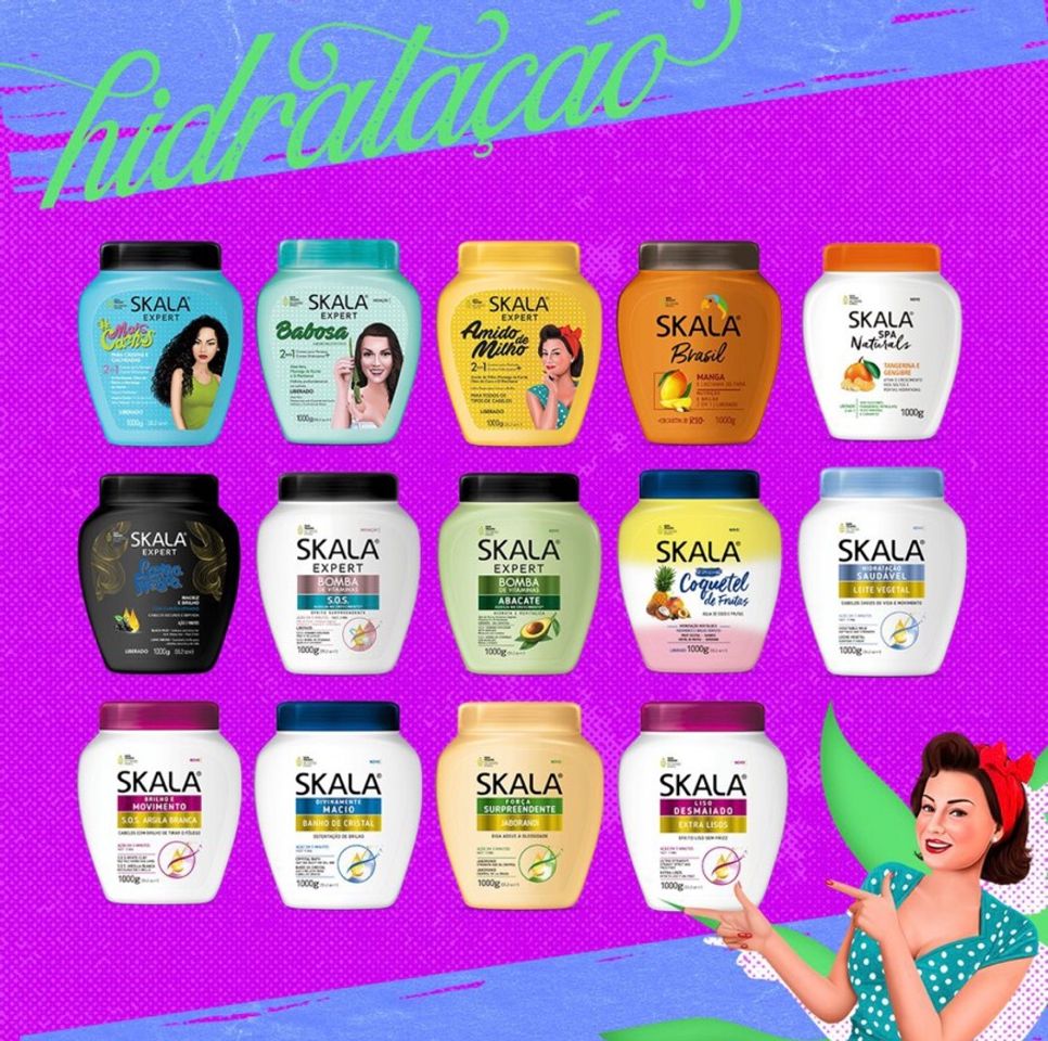 Productos Cremes de Hidratação SKALA💜💛💚💙