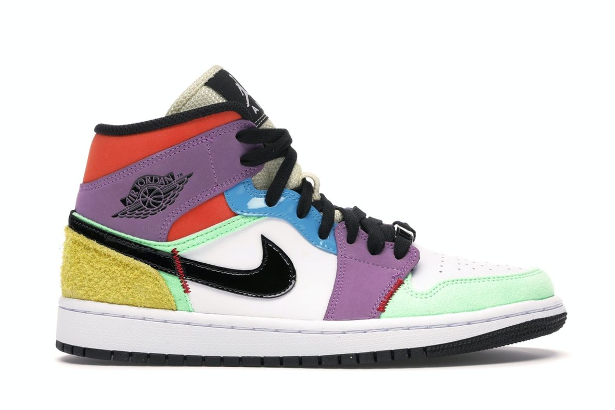 Fashion Jordan 1 Mid SE Multi-Color