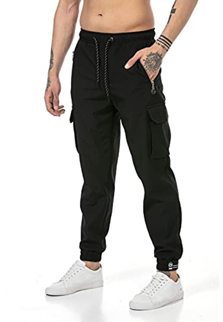 Moda Redbridge Pantalón Chandal para Hombre Joggers Sweat